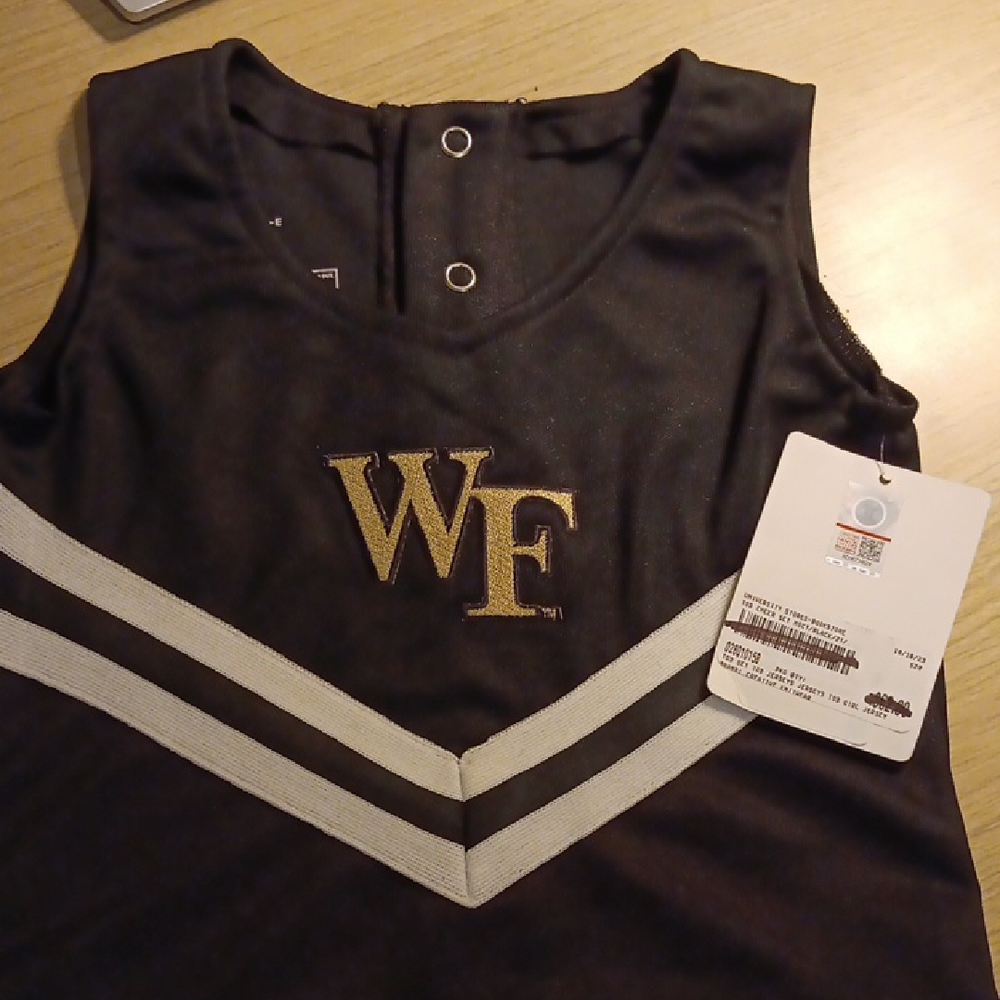 NEW Wake Forest Demon Deacons Cheerleader Set 2T - Picture 2 of 5